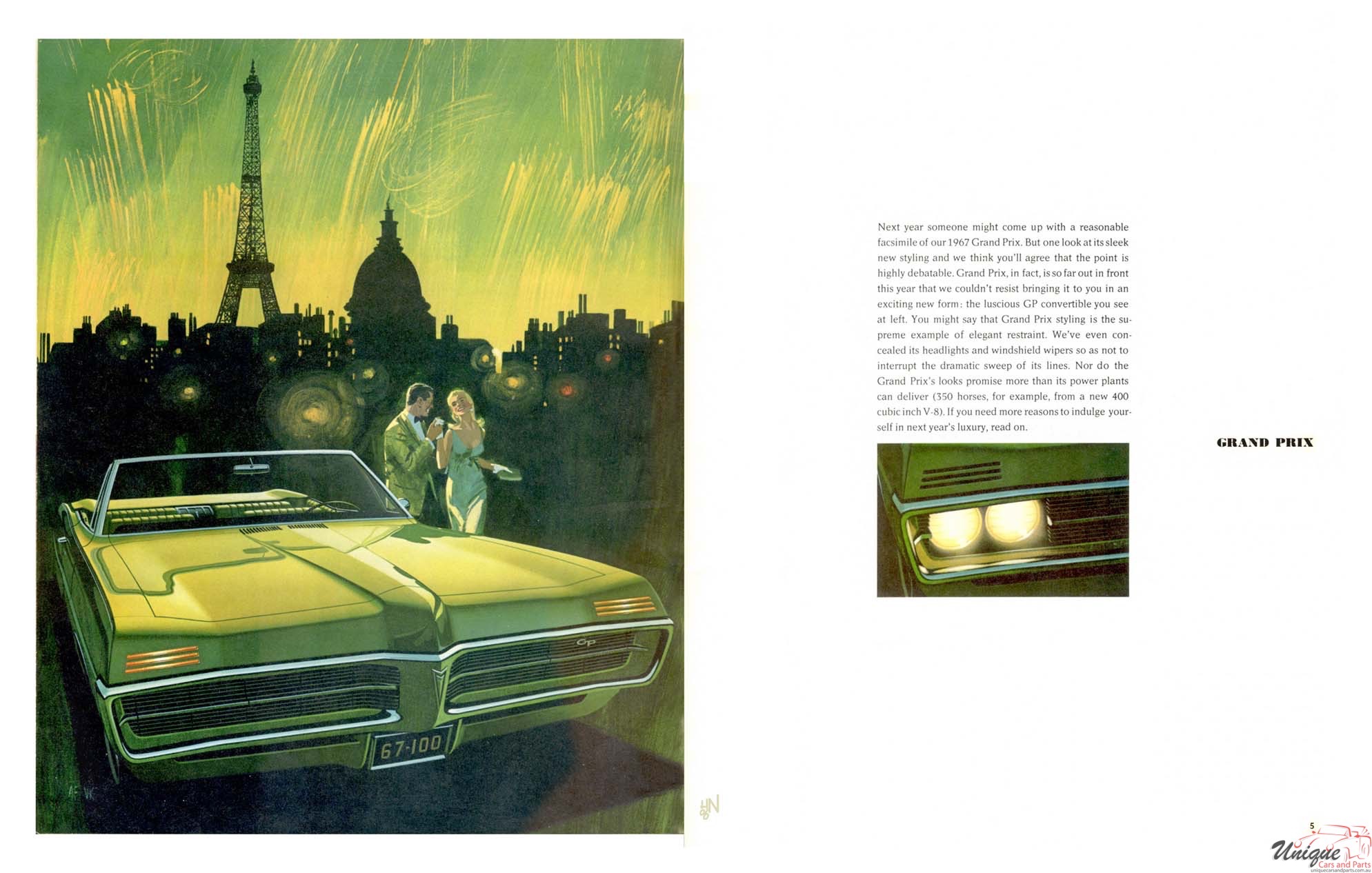 1967 Pontiac Full-Line Brochure Page 7